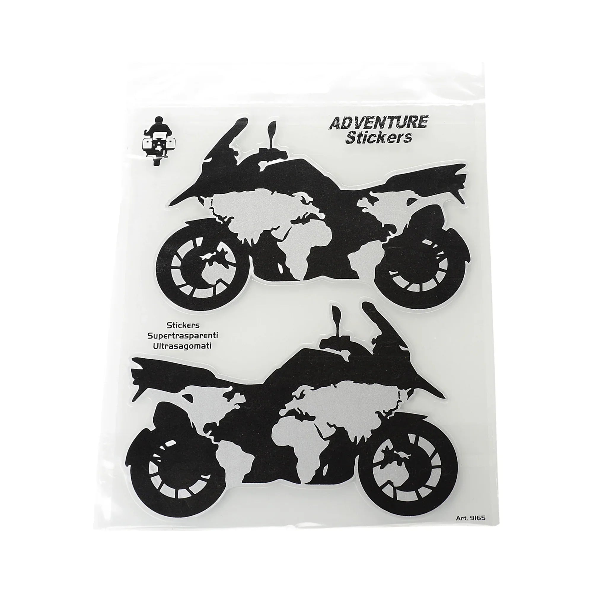 Booster Adventure Stickers Moto Planisvero Adesivi Moto