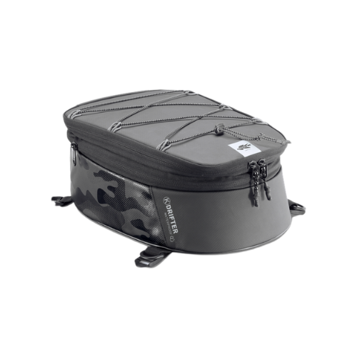 Borsa da Sella Kappa Moto DR02 Drifter 9-12L Waterproof Universale Moto Camouflage Borse Moto - Moon Bike - Vista 1