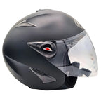 Airoh JT Color Casco Demi-Jet Nero Opaco – Ultraleggero 900g ECE 22.05