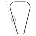 CIF 10170-N Bordo Scudo in Meral Nero – Vespa PX PE / Arcobaleno / 125 T5
