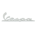 CIF 10470 - „VESPA“-SCHILD, KLEIN, KONTURIERT, VERCHROMT