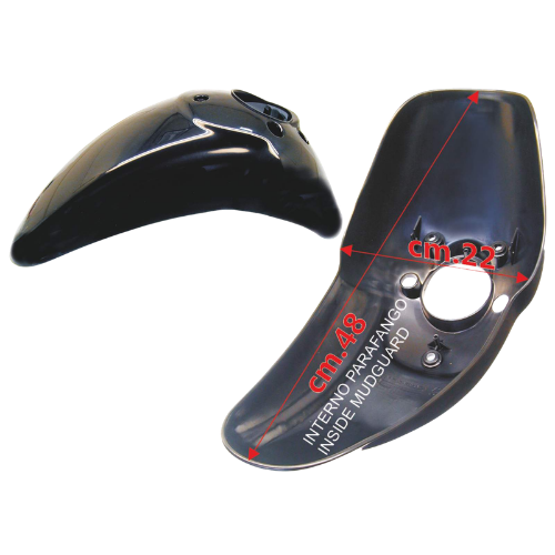CIF 7649 Parafango Anteriore Grezzo da Verniciare – Piaggio Liberty 2004-2008 (ruota 16")