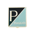 CIF 5747 - Wappen - Emblem PIAGGIO KLEIN (25x28mm) ALUMINIUMAUFKLEBER