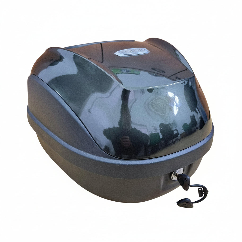 Piaggio Bauletto Piaggio 32L Originale CM271115 Verde Muschio 326/A – Liberty/Medley 50/125/150 Verde Bauli - Moon Bike - Vista 1
