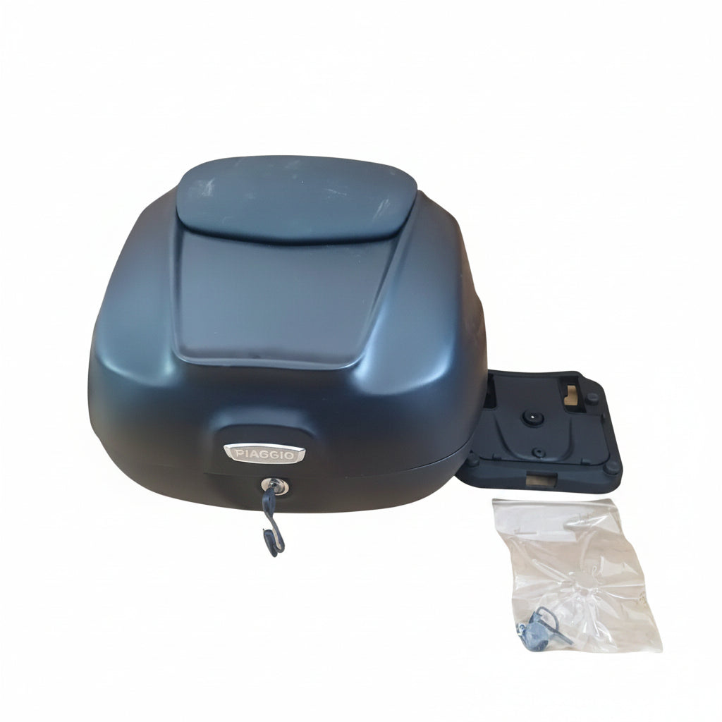 Piaggio Piaggio Bauletto 37L Originale CM277536 Medley Sport – Nero Opaco 85/C (No Piastra) Nero Portamoto e portascooter per veicoli - Moon Bike - Vista 2