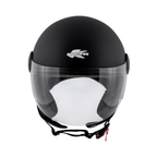 Casco Demi-Jet Kappa KV40 Hawaii Nero Opaco - Moon Bike - Vista 2