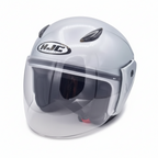 HJC HJC CL-23 Casco Jet Light Silver – Policarbonato Visiera Ampia Taglia S 56 cm Grigio Caschi aperti - Moon Bike - Vista 1