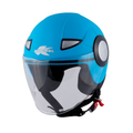 Casco Jet Junior Kappa KJ05 Azzurro Pastello - Moon Bike - Vista 1