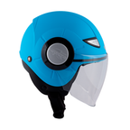 Casco Jet Junior Kappa KJ05 Azzurro Pastello - Moon Bike - Vista 5