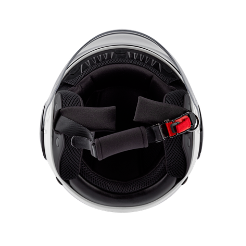 Casco Jet Junior Kappa KJ05 Bianco Lucido - Moon Bike - Vista 6