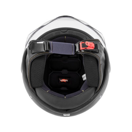 Casco Jet Kappa KV20F Rio Camouflage su Nero Opaco - Moon Bike - Vista 7