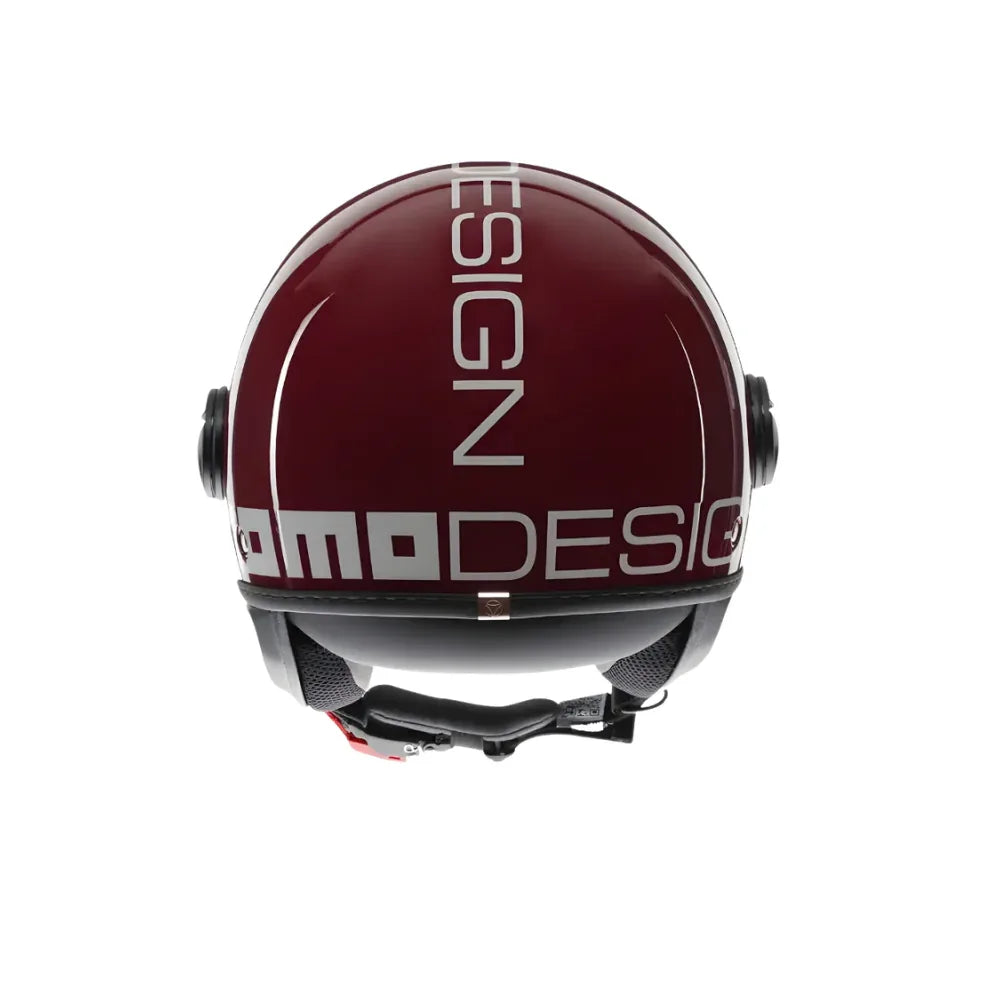 Momo Design Momo Design FGTR Classic Casco Jet E2206 Candy Viola Bianco – ABS Visiera Antigraffio Bianco Caschi aperti - Moon Bike - Vista 3