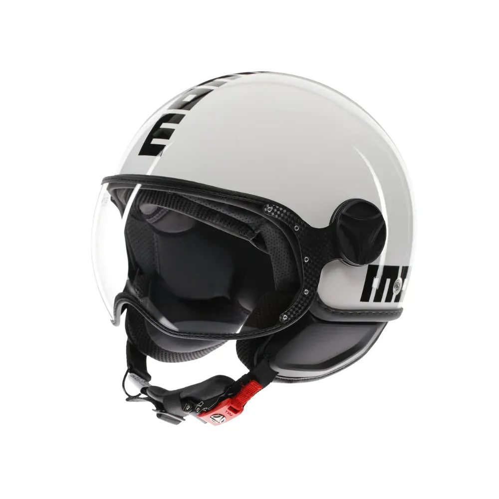 Jet Helmet Momo Design FGTR Classic E2206 White/Black