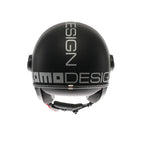 Momo Design FGTR EVO Casco Jet E2206 Nero Opaco Argento – Doppia Visiera