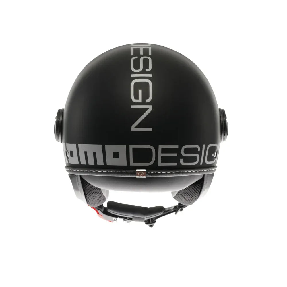 Momo Design FGTR EVO Casco Jet E2206 Nero Opaco Argento – Doppia Visiera