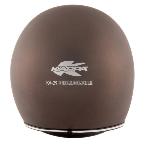 Casco Jet in Fibra Kappa KV29 Philadelphia Basic Tabacco Opaco - Moon Bike - Vista 6