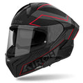 Airoh Casco Matryx Sentinel Red Matt - Airoh Caschi integrali - Moon Bike - Vista 1