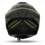 Airoh Casco Matryx Sentinel Yellow Matt - Airoh Caschi integrali - Moon Bike - Vista 3