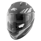 Casco Modulare Kappa KV31 Arizona Grigio Opaco/Argento - Moon Bike - Vista 1