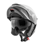 Casco Modulare Kappa KV31 Arizona Grigio Opaco/Argento - Moon Bike - Vista 10