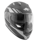 Casco Modulare Kappa KV31 Arizona Grigio Opaco/Argento - Moon Bike - Vista 5