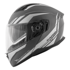 Casco Modulare Kappa KV31 Arizona Grigio Opaco/Argento - Moon Bike - Vista 6