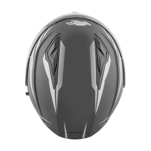 Casco Modulare Kappa KV31 Arizona Grigio Opaco/Argento - Moon Bike - Vista 9