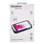 Cellularline Interphone Custodia Porta Smartphone da Manubrio Moto 5,7" Impermeabile – Tubolari 12-30mm