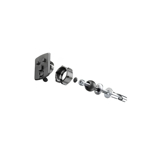 Cellularline Staffa Canotto Sterzo 17-20.5mm – Aggancio Rapido 360° per Custodie Interphone iCase ProCase UniCase