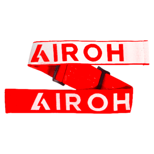Cinghia Airoh Strap XR1 Rosso – Ricambio Maschera Cross Blast XR1
