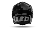 Airoh Commander 2 Full Carbon carbonio lucido casco adventure, vista posteriore, logo Airoh sulla nuca