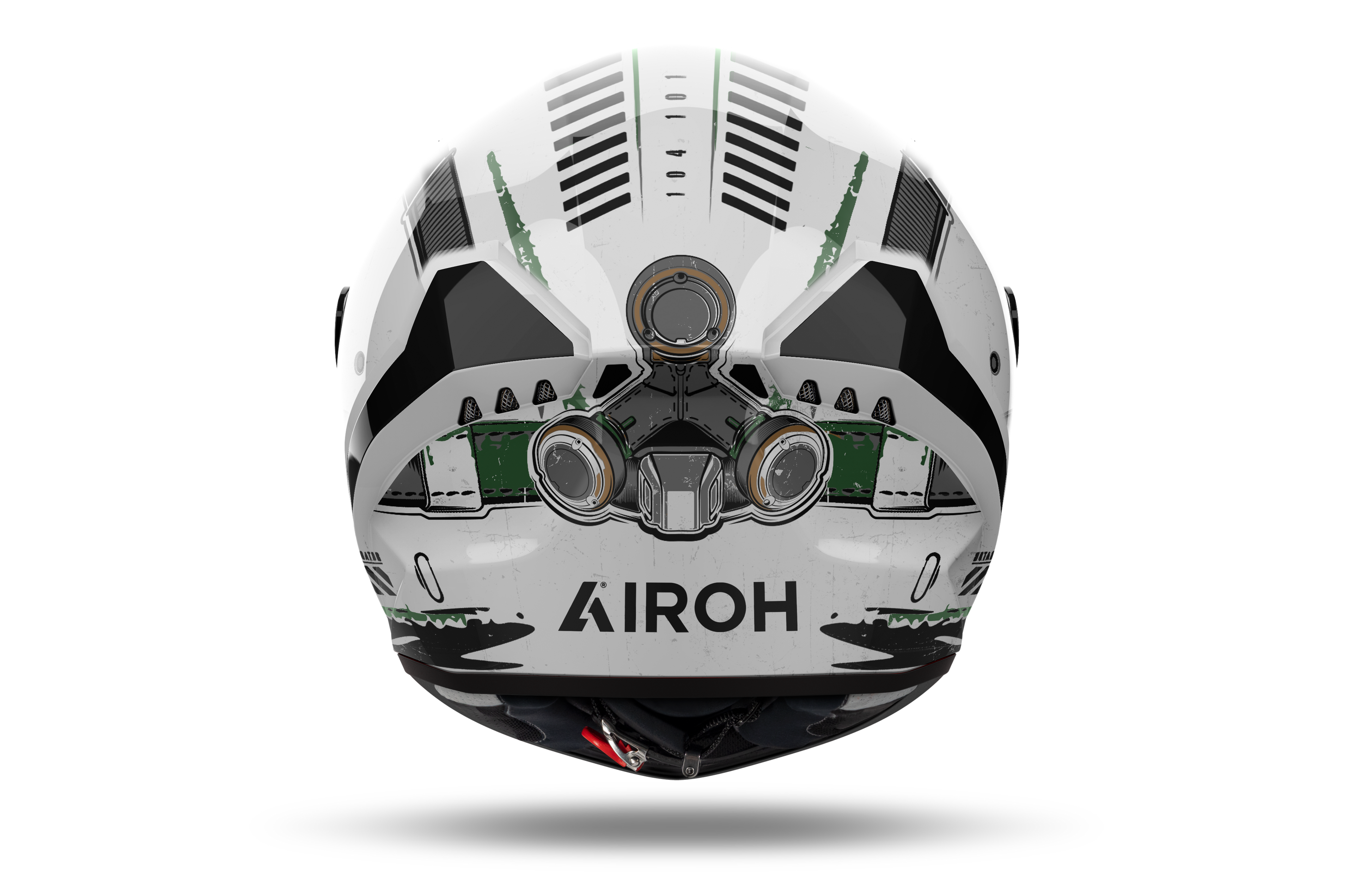Airoh Airoh Connor Alligator Gloss – Casco Integrale HRT ECE 22.06 Caschi integrali - Moon Bike - Vista 3
