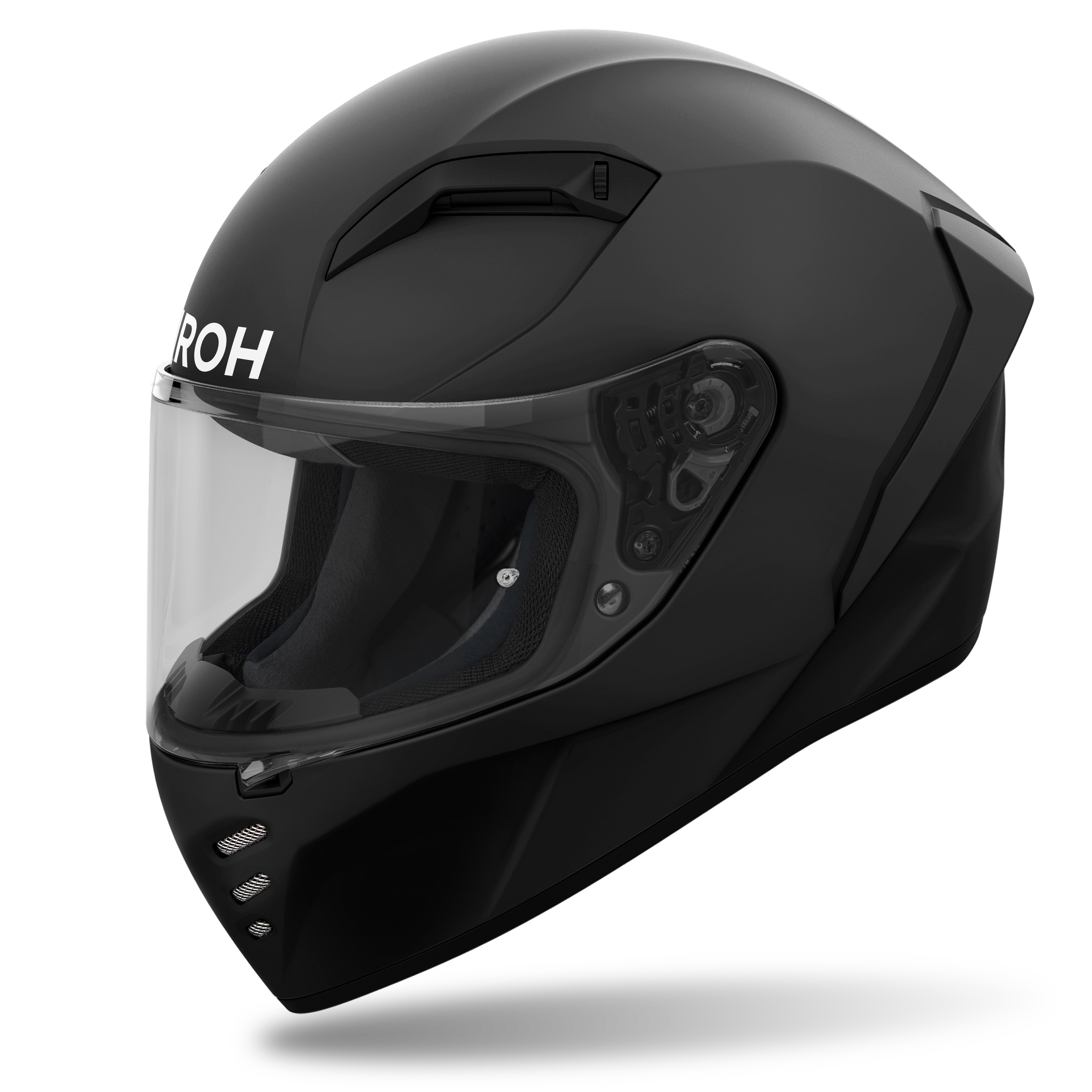 Casco integrale Airoh Connor Nero Opaco – vista laterale