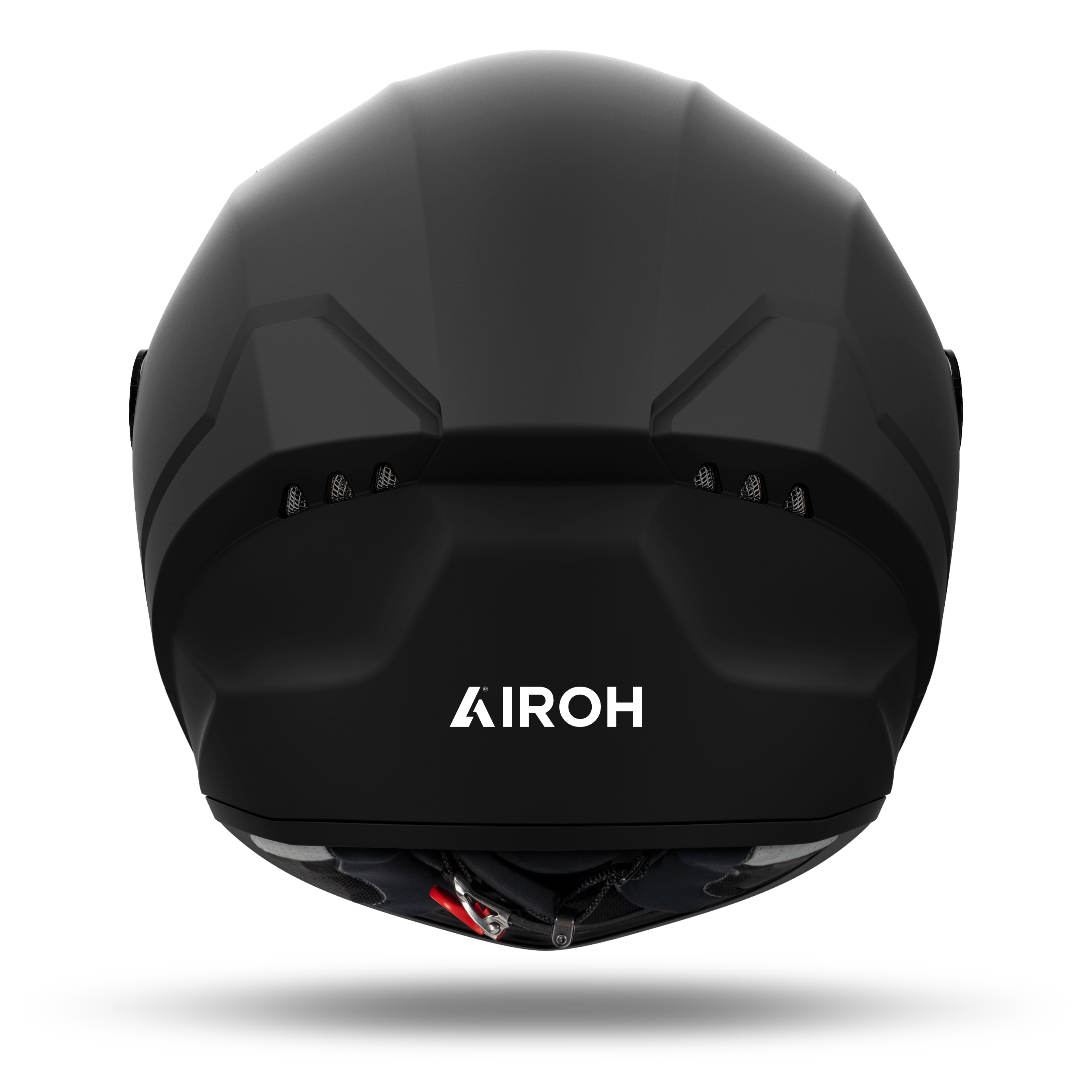 Casco integrale Airoh Connor Nero Opaco – vista posteriore