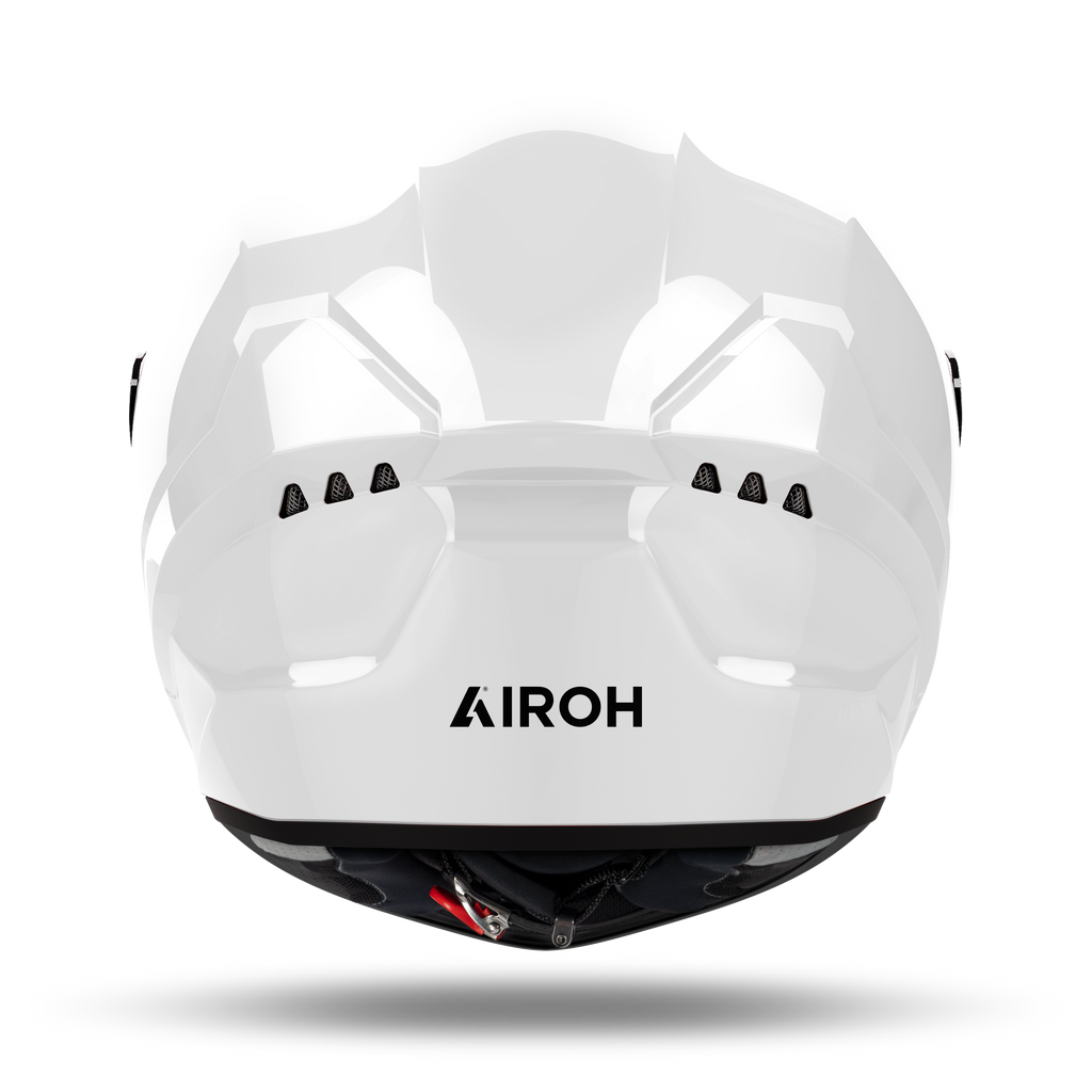 Airoh Connor Color White Gloss casco integrale - vista posteriore