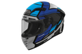 Casco Airoh CONNOR EGO BLUE GLOSS vista laterale