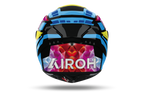 Airoh Connor Stellar multicolore CNS54, vista posteriore con estrattori e logo Airoh