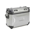 Kappa Moto Coppia Valigie Laterali Kappa K'Voyager KVG4837APACK2 Alluminio 48L Sinistra + 37L Destra – MONOKEY® CAM SIDE Silver Bauli - Moon Bike - Vista 1
