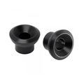 Coppia Funghetti Kappa Z125K per Aggancio Valigie Laterali MONOKEY® Nero Ricambi Moto - Moon Bike - Vista 1