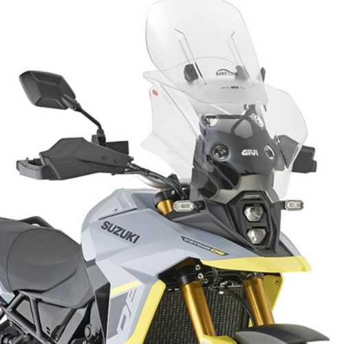 Cupolino Kappa KAF3125B AirStream Trasparente Scorrevole per Suzuki V-Strom 800DE/800SE (2023-2025)