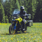 Cupolino Kappa KAF3125B AirStream Trasparente Scorrevole per Suzuki V-Strom 800DE/800SE (2023-2025)