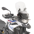 Cupolino scorrevole AirFlow Kappa KAF5127 trasparente regolabile per BMW F750GS e F850GS 2018-2021