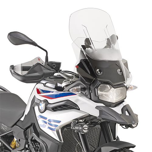 Cupolino scorrevole AirFlow Kappa KAF5127 trasparente regolabile per BMW F750GS e F850GS 2018-2021