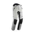 Pantaloni moto Dane Arreso grigio e nero, vista tre quarti anteriore, foto ufficiale Dane