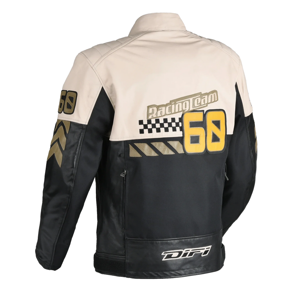 Difi Iconic Giacca Moto Pelle