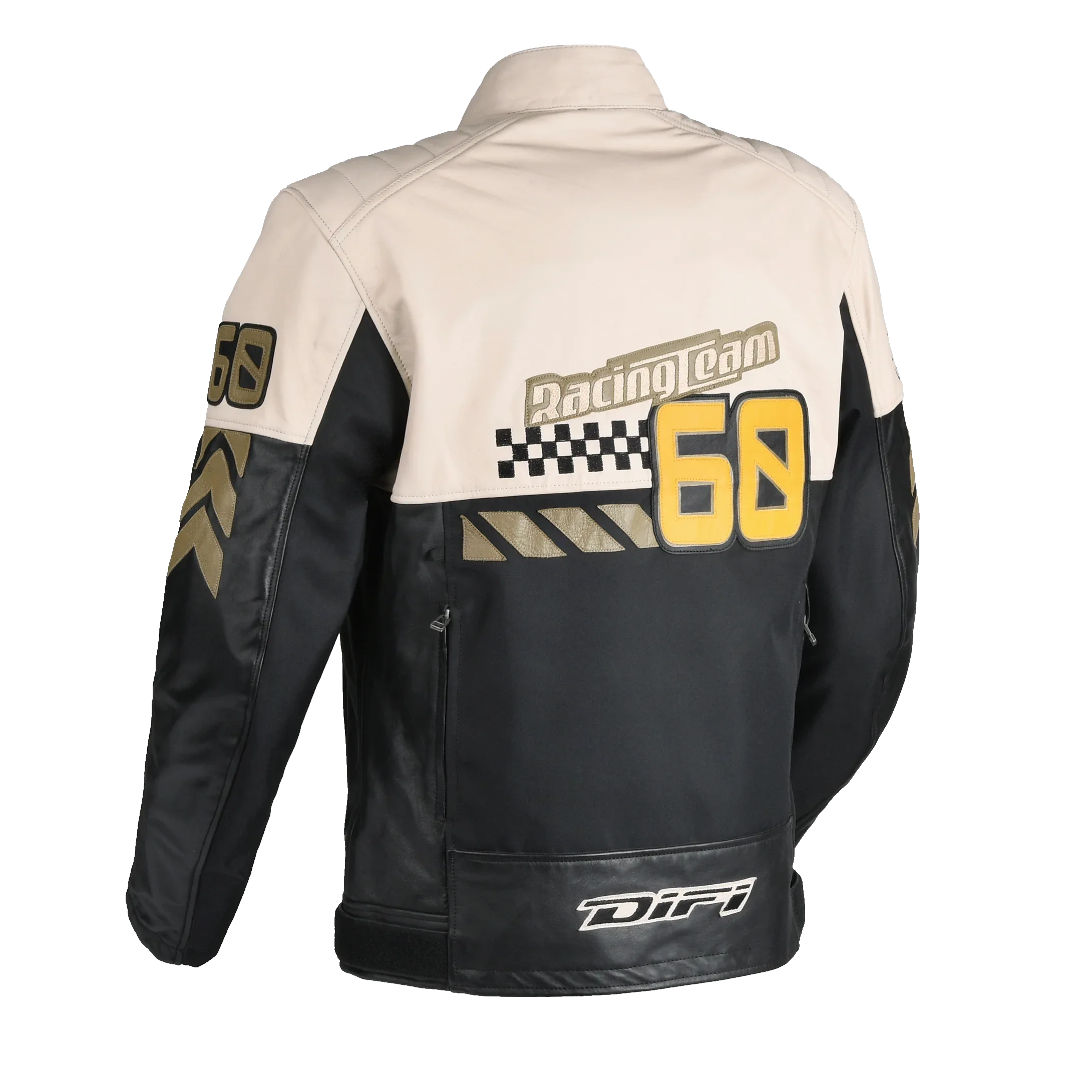 Difi Iconic Giacca Moto Pelle