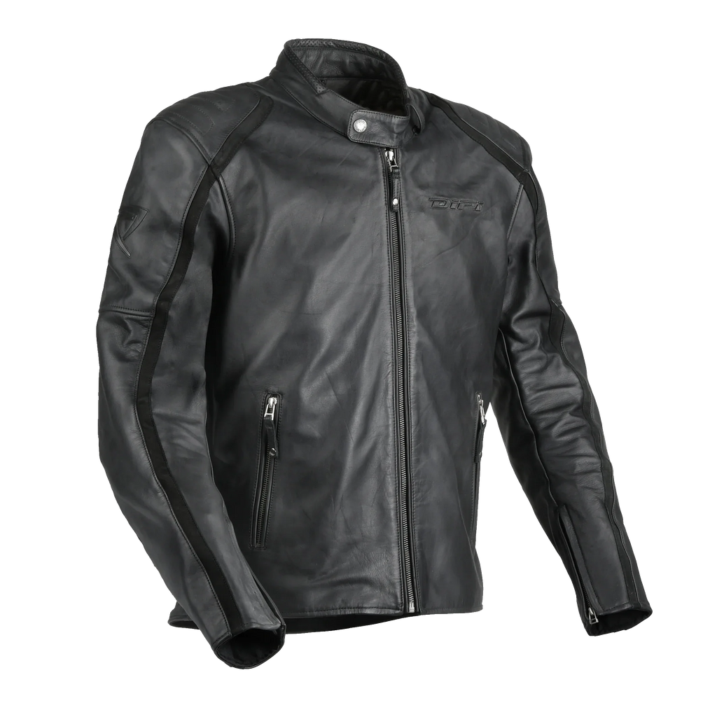 Difi Luca Giacca Moto Pelle