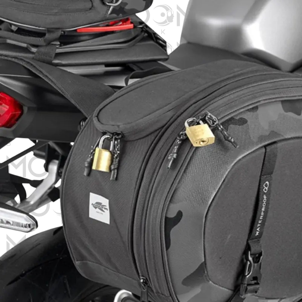 Coppia borse laterali Kappa Moto DR05 Drifter universali 40-52 L estensibili per moto