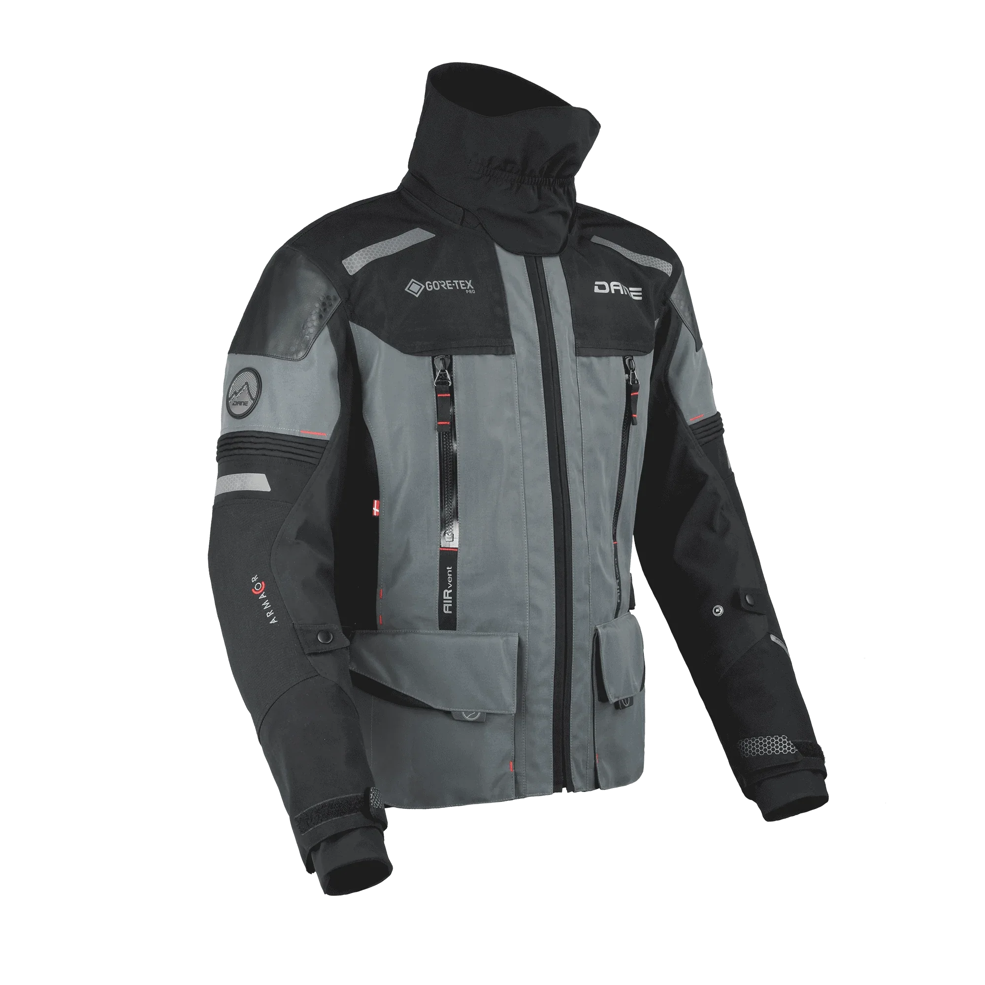 Dane Dane Bornholm Gore-Tex Pro Giacca Moto Oro Abbigliamento per moto - Moon Bike - Vista 5
