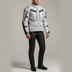 Dane 102.444.25 Drakar Gore-Tex Giacca Moto Adventure Grigio – EN 17092 - Moon Bike - Vista 3